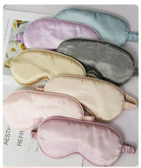 Luxurious Silk Sleep Set: 3-Piece Mulberry Silk Pillowcase and Eye Patch Set
