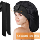 100% Mulberry Silk Sleep Bonnet for Curly, Braided & Dreadlock Hair