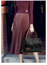 Classic Charm: Genuine Leather Tote for Women's Luxury Fashion - Julie bags