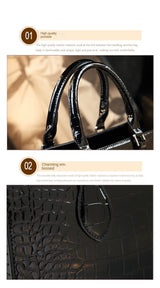 Elegant Genuine Leather Women's Handbag - Julie bags