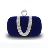 Velvet Diamond Dream Clutch - Julie bags