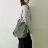 Corduroy shoulder bags
