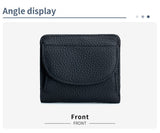 Designer Leather Clutch: Compact Elegance - Julie bags
