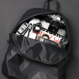 Foldable geometric backpack - Julie bags