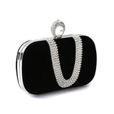 Velvet Diamond Dream Clutch - Julie bags