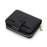 Chic Zipper Coin : Genuine Leather Wallet - Julie bags