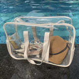 Stylishly Transparent: for Beach Adventures and Outdoor Excursions - Julie bags