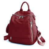 Leather School & Travel Backpack: High Quality - Julie bags