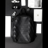 Foldable geometric backpack - Julie bags