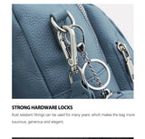 Leather School & Travel Backpack: High Quality - Julie bags
