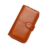Women Leather Clutch Wallet - Julie bags