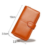 Women Leather Clutch Wallet - Julie bags