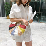 Bohemian Handmade Woven Rattan Bags