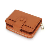 Chic Zipper Coin : Genuine Leather Wallet - Julie bags