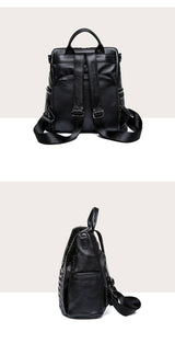 Genuine Leather Alligator Pattern Women's Backpack - Julie bags