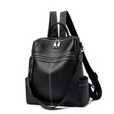 Stylish Leather Backpack for School and Travel - Julie bags