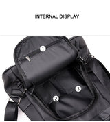 Stylish and Practical Oxford Cloth Backpack - Julie bags