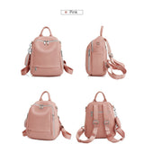 Leather School & Travel Backpack: High Quality - Julie bags