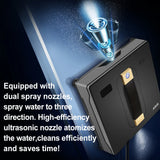 Smart Window Cleaning Robot with Dual Spray & High Suction Technology