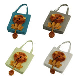 Royal Cat Carrier: Lion Head Canvas Design - Julie bags