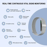 Smart Fitness Bracelet – Heart Rate & Blood Pressure Monitor, Pedometer, Waterproof Tracker for Men & Women - Julie bags