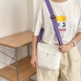 Women Small Canvas Shoulder Bag