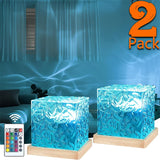 Ocean Wave Projector Lamp – 16 Color Aurora Night Light for Bedroom & Home Decor