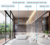 Smart Window Cleaning Robot with Dual Spray & High Suction Technology