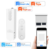 Smart Motorized Blind Driver with Alexa, Google & Voice Control