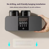 Wireless UV Toothbrush Sterilizer & Dryer – Wall Mounted Rechargeable Holder
