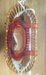 Luxury bamboo bag