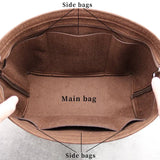 Felt Organizer Insert: Ideal for Tote, Handbag, and Cosmetics - Julie bags