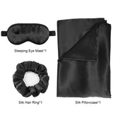100% Mulberry Silk Pillowcase Set – Beauty Sleep Gift Set