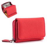 Compact Elegance: Genuine Leather Women's Wallet - Julie bags