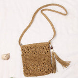 Summer Breeze Collection: Stylish Straw Crossbody Bags for Women's - Julie bags