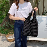 Women Cloud Bubbles Shoulder Bag