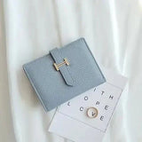 Chic Drawstring Wallet: High-Quality leather Elegance - Julie bags