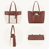 PU Leather Laptop Tote – Women’s Work Bag - Julie bags