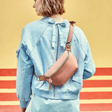 Chic Elegance: Genuine Leather Women's All-Matching Crossbody Chest Bag - Julie bags
