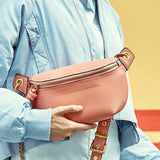 Chic Elegance: Genuine Leather Women's All-Matching Crossbody Chest Bag - Julie bags