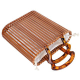 Luxury bamboo bag