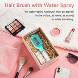 Hair Spray Brush with Built-In Water Mister – Detangling & Styling Comb