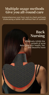 LED Neck Light Therapy Mask – Flexible Skincare Device for Neck & Décolleté Care