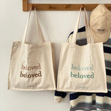 Women Canvas Shoulder Bag embroidery