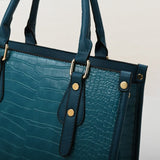 Exquisite Allure: Luxury Crocodile Pattern Shoulder Bag - Julie bags