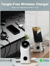 3-in-1 Magnetic Wireless Charging Station for iPhone, AirPods & Smart Watch