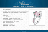 Pink Gemstone Cocktail Ring – 925 Sterling Silver Adjustable Statement Ring for Women - Julie bags