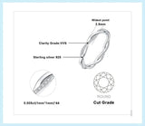 Infinity Love Moissanite Band Ring – 925 Sterling Silver Stackable Rope Design Ring for Women - Julie bags