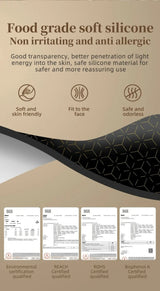 LED Neck Light Therapy Mask – Flexible Skincare Device for Neck & Décolleté Care