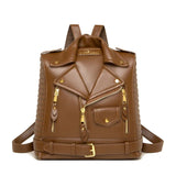 Premium Leather Backpack: Stylish and Functional - Julie bags